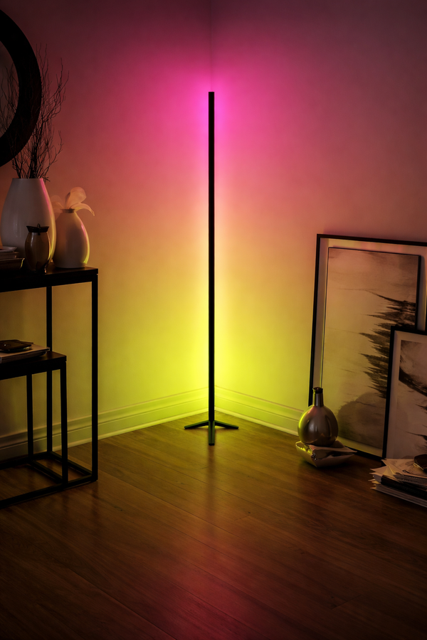Lumora™ RGB Corner Floor Lamp
